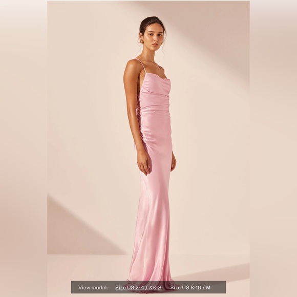 Shona Joy La Lune Lace Back Maxi Dress XS/S – Worn Once + Dry Cleaned - Picture 2 of 7